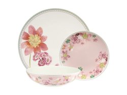 Maxwell & Williams Primula Coupe Dinner Set - Pink 12PC