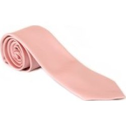 Lubanzi Sleek Neck Tie - Pink