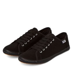 Tomy Black Lace-up Canvas - 7