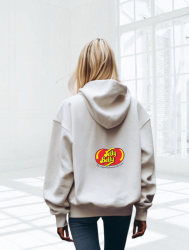 Jelly Belly Summer Hoodie - White - Small