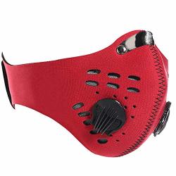 Filtration Mask Sports Mask Lungs Protection Dusk Masks For Men & Woman Exhaust Gas Anti Pollen Allergy PM2.5 Dustproof Mask Activated Carbon Filtration
