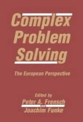 Complex Problem Solving - The European Perspective
