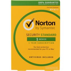 Norton Std 1 Device. Defends Against Viruses