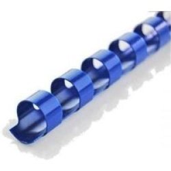 Rexel Combbind 21 Loop Pvc Binding Combs 10MM Box Of 100 Blue