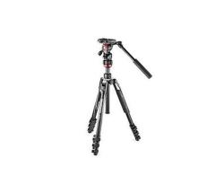 Manfrotto Mvkbfrl-live Befree Live Alu Lever Tripod With Befree Live Video Head