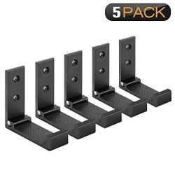Geekria Foldable Wall Mount Headphones Holder Headset Wall Hanger Aluminum Wallmount Hook Hold Up To 1KG With 3M Tape 20KG With Screws Stand Come