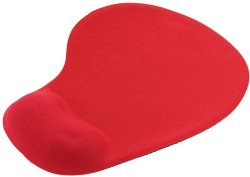 Tuff-Luv Gel Wrist Rest Mouse Pad - Red