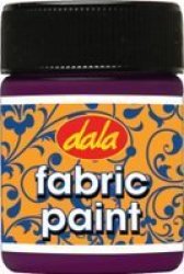 Dala Fabric Paint 50ML Maroon