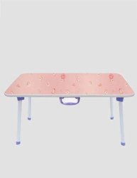 Mkkm Lazy Table-folding Table Steel - Plastic Materials Foldable With Handle Bed Computer Desk Simple Learning Writing Desk Save Space 3