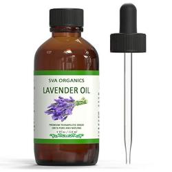 Sva Organics Lavender Essential Oil - Big 4 Ounce