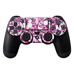 Mightyskins Skin Compatible With Sony Playstation Dualshock PS4 Controller Case Wrap Cover Sticker Skins Butterfly Love