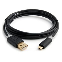Axiom Mobile Group Onyx 5 Ft USB Cable Gold Plated For Sony PRS-T2 Hbc Sony PRS-T2WC Sony PRS-T2RC Ereader