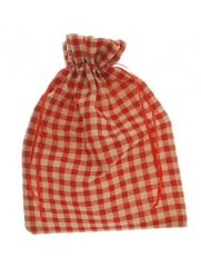 Merrypak Red Gingham Gift Bag Small
