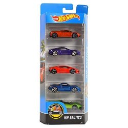 Hot wheels hw hot sale exotics 5 pack