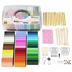 ifergoo Polymer Clay Kits, Oven Bake Clay Model Clay, Safe and Non-Toxic  DIY Modeling Clay, Sculpting Clay Tools and Accessories,Ideal Gift for  Children, Adults and Artists