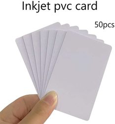 10 Inkjet Printable Business Card Magnetic Sheets. Pre-Cut Cards. 100 Cards  Total