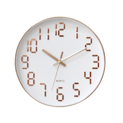 Round Wall Clock With Digital Numbers SGN2680