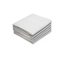's Kitchen Towel - Design 2046 - 050X070CMS - 05 PC Pack - Plain - Optical White