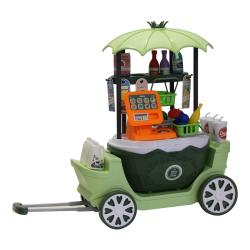 Super Trolley 4-IN1 Supermarket Toy Set