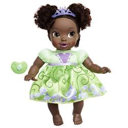 Disney Princess Deluxe Baby Tiana Doll With Pacifier Baby Doll Toy