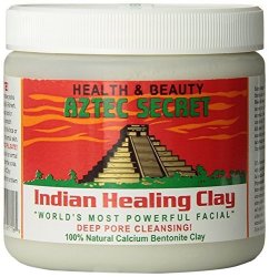 Aztec Secret - Indian Healing Clay - 1 Lb. Deep Pore Cleansing Facial & Healing Body Mask The Original 100% Natural Calcium Bentonite Clay