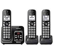 Panasonic KX-TGD563A LINK2CELL Bluetooth Cordless Phone With Voice Assist And Answering Machine - 3 Handsets