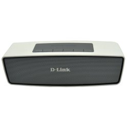 D-Link White Portable Bluetooth Speaker