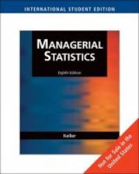 Managerial Statistics Paperback Amended International Student Ed Of 8th Revised Ed