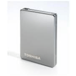 Toshiba Stor.e Steel 1.8-INCH 250GB Stainless Silver External Hard Drive PA4215E-1HB5