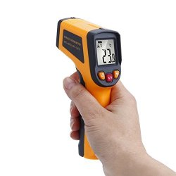 Laser Thermometer Non-contact Lcd Display Digital Infrared By Abramz Measuring Range -50 To 400? -58 To 752?