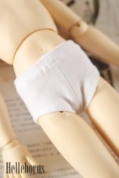 1 4 Msd Dod Bjd Dollfie Underpants White Cotton Underpants