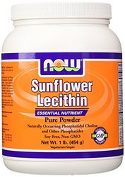 NOW Foods Sunflower Lecithin Pure Powder 1 Lb