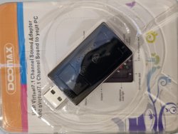 USB Sound Card 7.1 Chdoomax