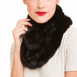 Fur Collar Scarf for Women Faux Fur Scarves Neck Shrug for Fall Winter Coat  Dress 
