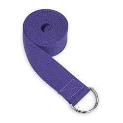 Gaiam Yoga Strap 6' Purple