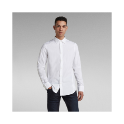 G-star Raw D17026 Dressed Super Slim Shirt L S White - White 2XL