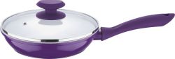 26cm Frypan W lid - Purple