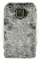 Samsung J4 2018 Furry Case Galaxy J4 2018 Fluffy Case Winter Fashion Faux Furry Bunny Case For Samsung Galaxy J4 2018 Soft Hairy Fuzzy