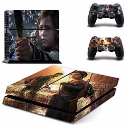 Playstation 4 Skin Set - The Last Of Us HD Printing Vinyl Skin Cover Protective For PS4 Gaming Console And 2 PS4 Controller By Mr Wonderful Skin