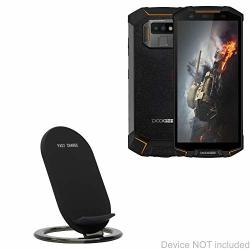 Doogee S70 Lite Charger Boxwave Wireless Quickcharge Stand No Cord No Problem Charge Your Phone With Ease For Doogee S70 Lite - Jet Black