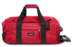 Eastpak Leatherface S Duffel Bag On Wheels Chuppachop Red