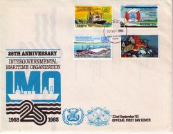 Kenya 1983 25TH Anniversary Of Imo First Day Cover