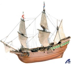Mayflower Galeon 1 64 Scale - Wooden Model Kit Art22451