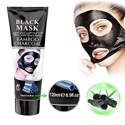 Blackhead Remover Mask Black Peel Off Charcoal Mask Deep Cleansing Face Mask Black Mud Pore Removal Strip Mask For Face Nose Acne Treatment