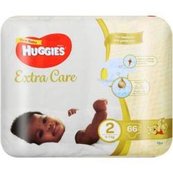 Huggies Extra Care New Baby Size 2 66'S