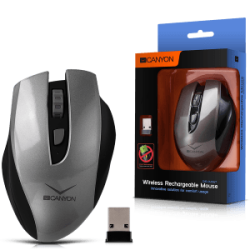 Wireless Canyon Rechargeable Mouse Grey