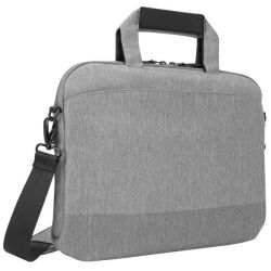 Targus Citylite Laptop Case Shoulder Bag Best For Work Commute Or University Fits Laptops Up To 14 - Grey