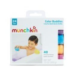 Munchkin Colour Buddies Moisturizing Bath Bomb Refills Pack Of 40