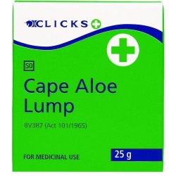 Clicks Cape Aloe Lump 25G