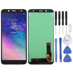 Tft Material Lcd Screen And Digitizer Full Assembly For Galaxy A6 2018 A600F Black